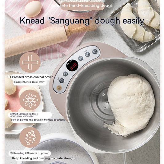 Vollautomatischer Nudelmaker aus Edelstahl mit 5 l Fassungsvermögen