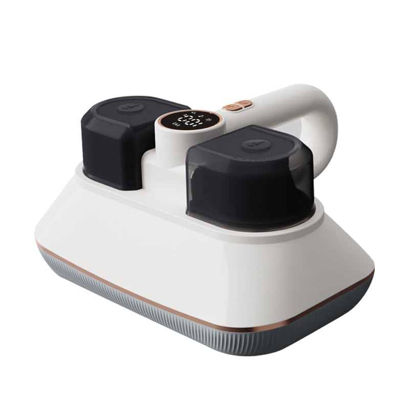 Household Double Cup Strong Suction UV Portable Small Wireless Handheld Anti-mite Vacuum Cleaner