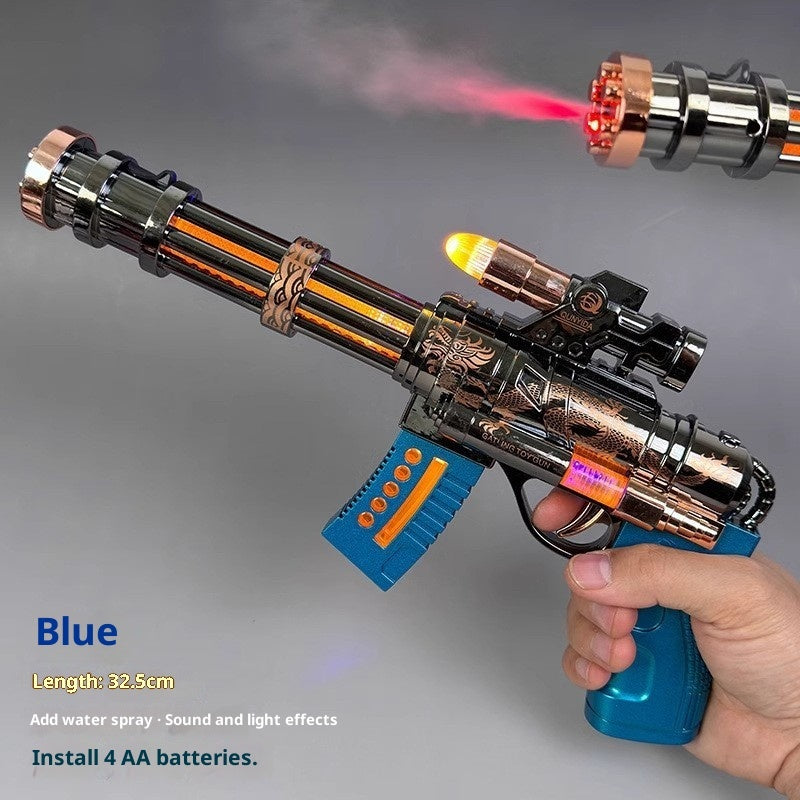 Smoke Vibration Voice Children Music Electric Toy Gun