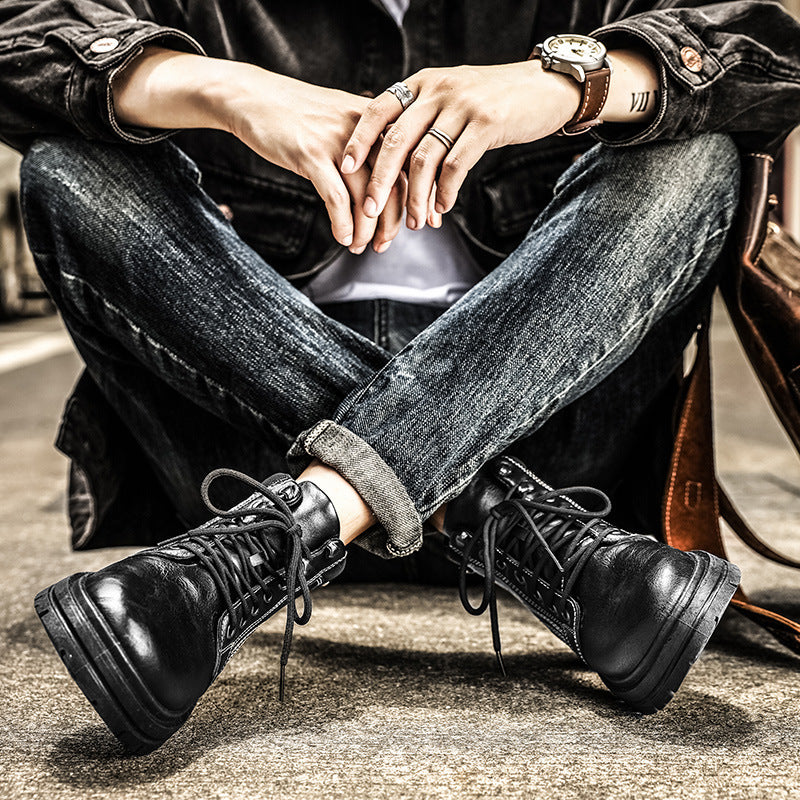 Botas Martin para hombre estilo británico