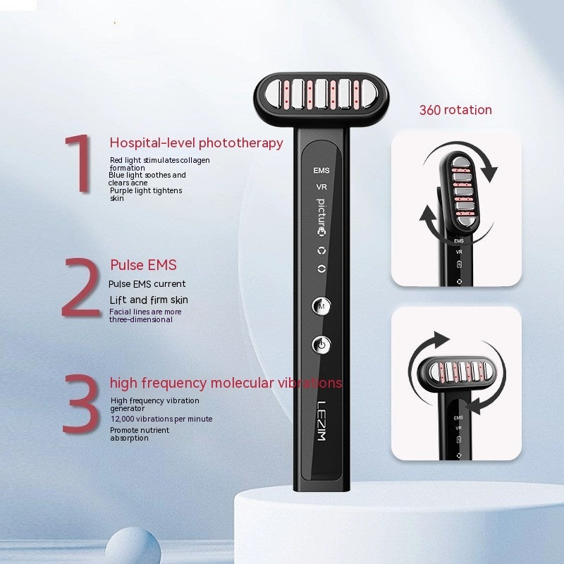 Head Rotatable Pulse Beauty Instrument