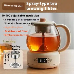 Household Automatic Steam Small Office Glass Health Pot