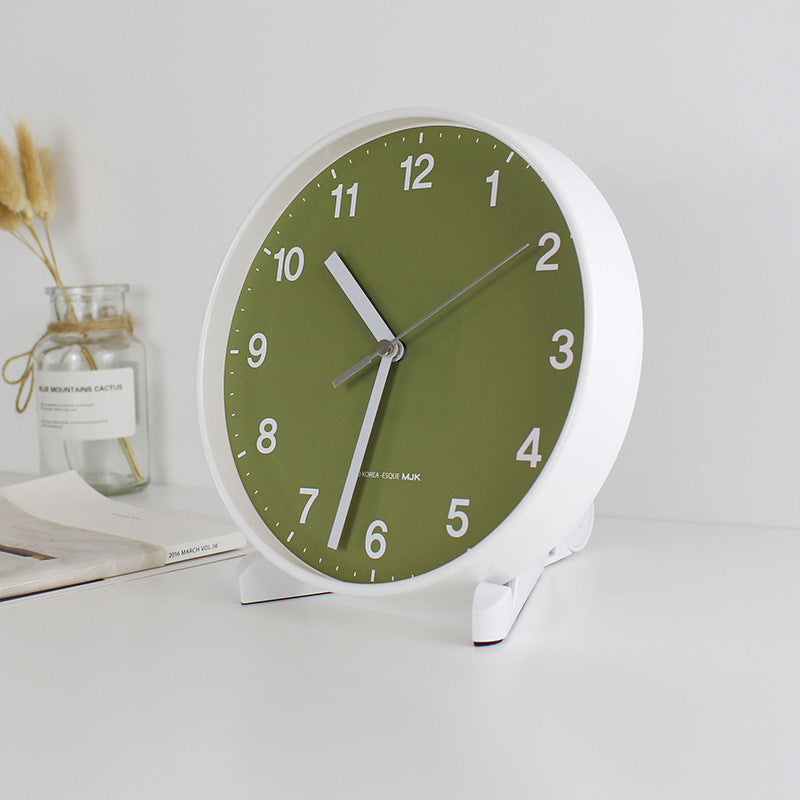 Mute Clock Desktop Small Wall Clock