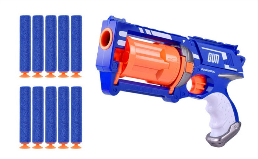 Toy Soft Bullet Gun Children's Revolver Toy
