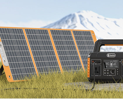 Outdoor Mobile Power Supply 500W Large Capacity 220V Solar Portable