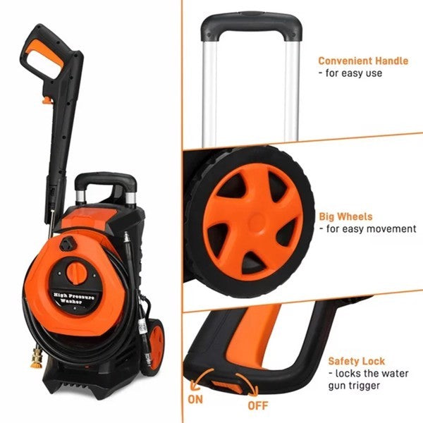 High Pressure Cleaner Orange