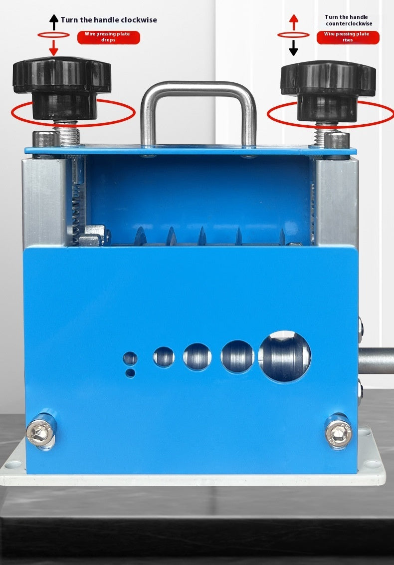 Automatic Small Porous Household Wire Stripping Machine