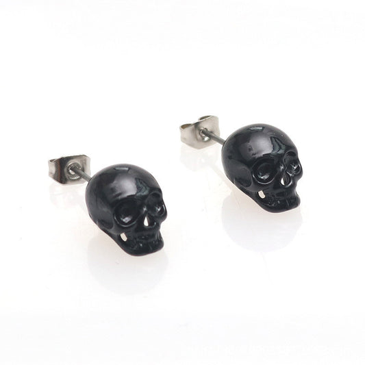 skull earring