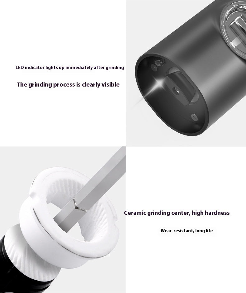 Steak Mill Pepper Sea Salt Base Set