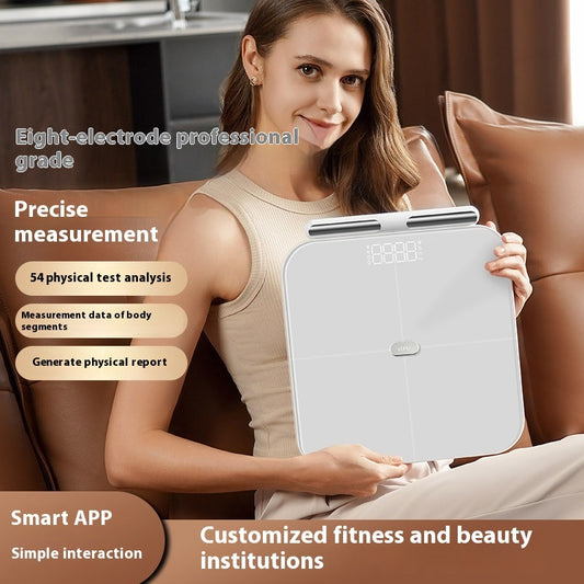 Gym Intelligent Eight-electrode Electronic Scale Body Fat Scale