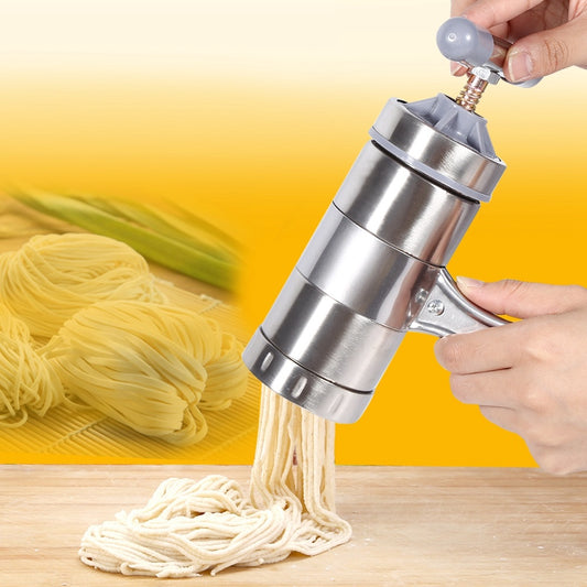 1pc Portable Manual Operated Stainless Steel Pasta Maker Noddle Juicer Pressure Making Machine
