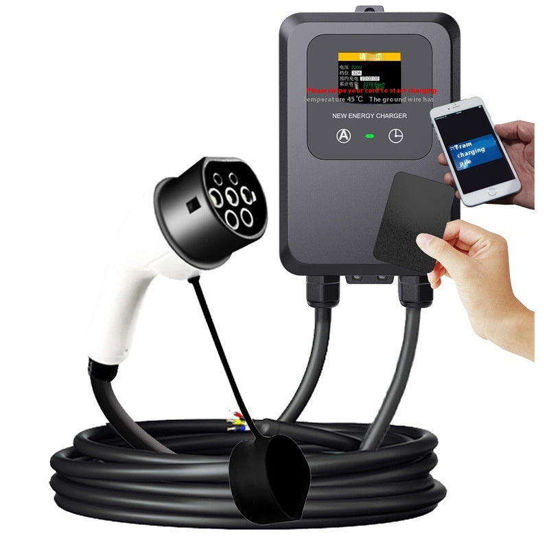 Charger 7KW AC Charging Pile GBT New Energy Electric Vehicle Universal Device
