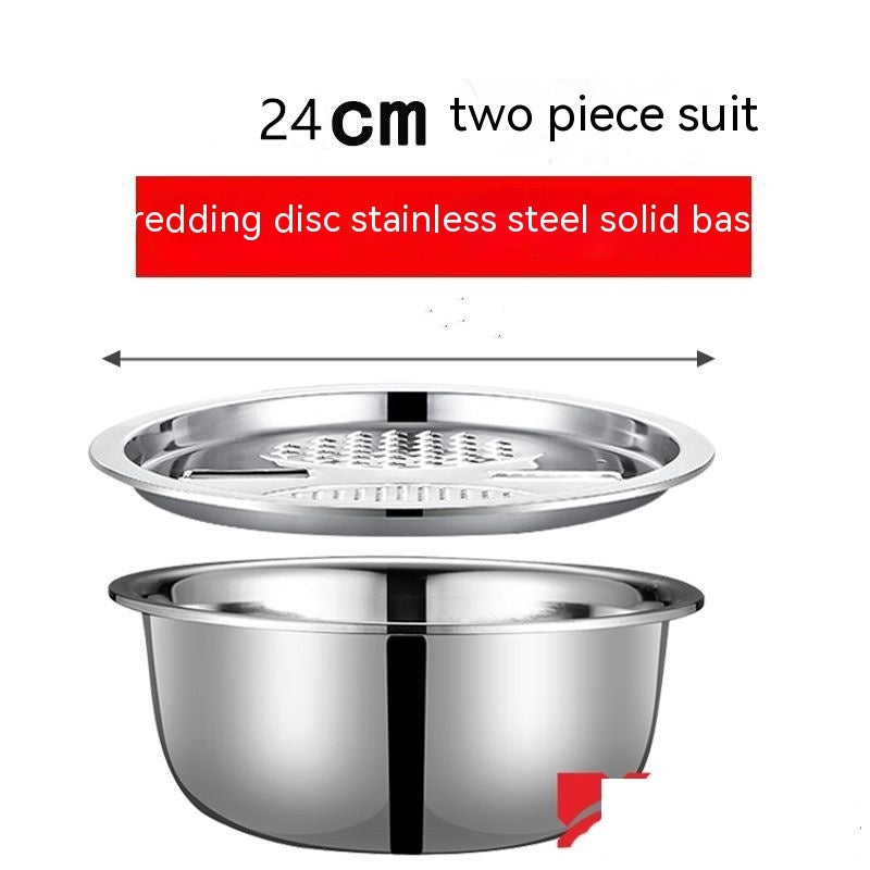 Stainless Steel Slicer Household Drain Basket