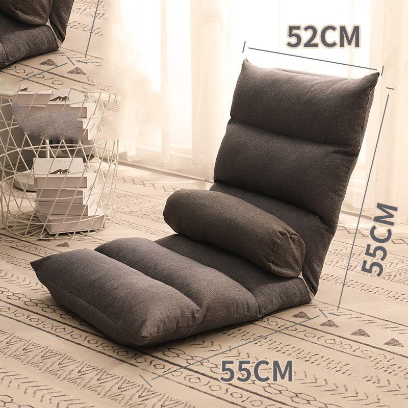 Bed Backrest Floor Small Sofa Folding Single Bay Window Computer Recliner