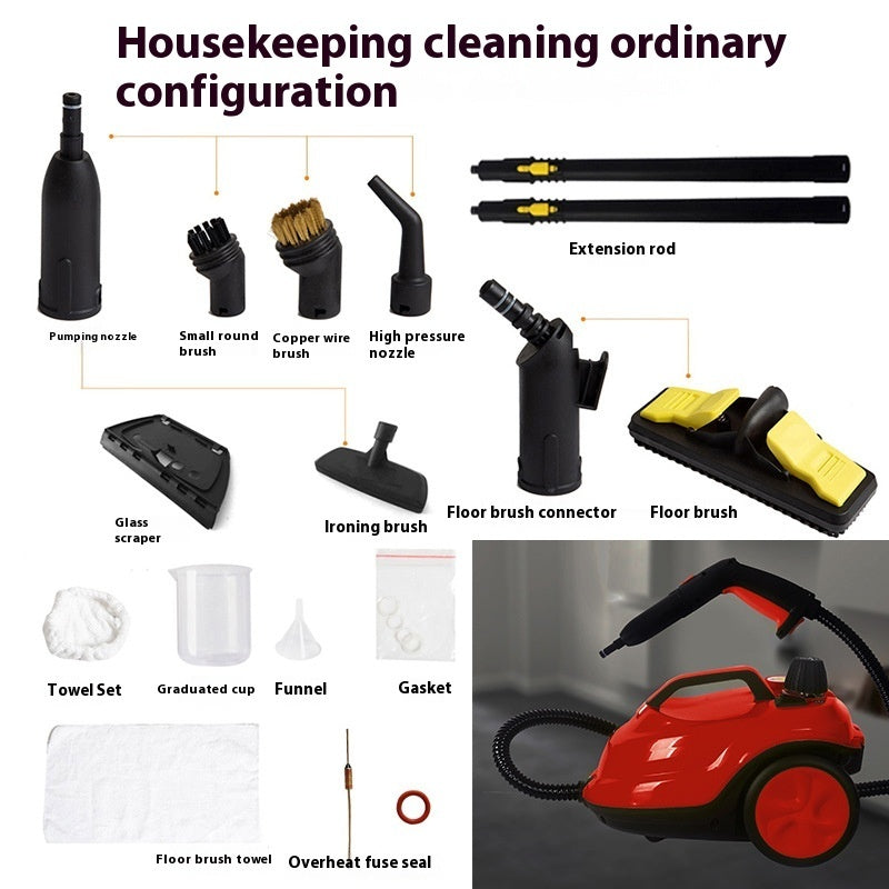 High Temperature Cleaning Steam Engine For Car Interior