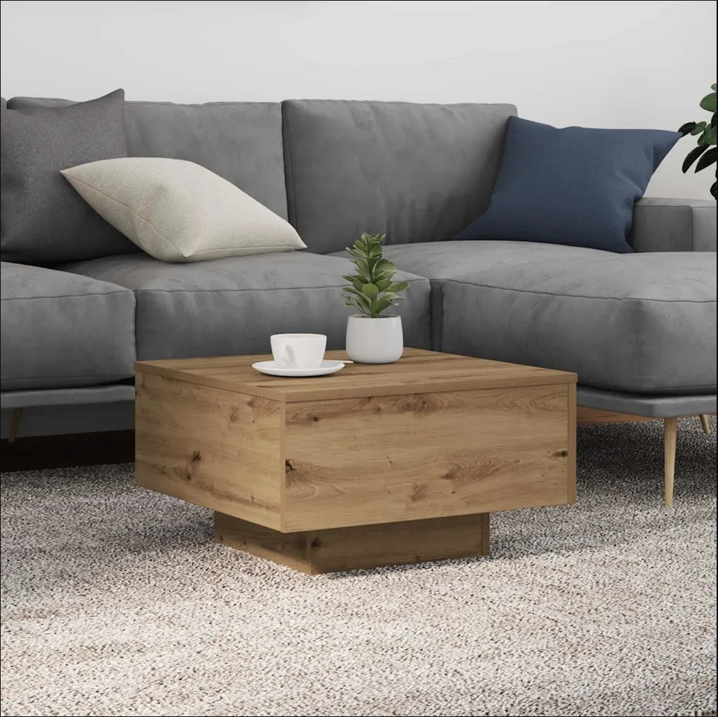 coffee table with LED lights 55x   coffee table with