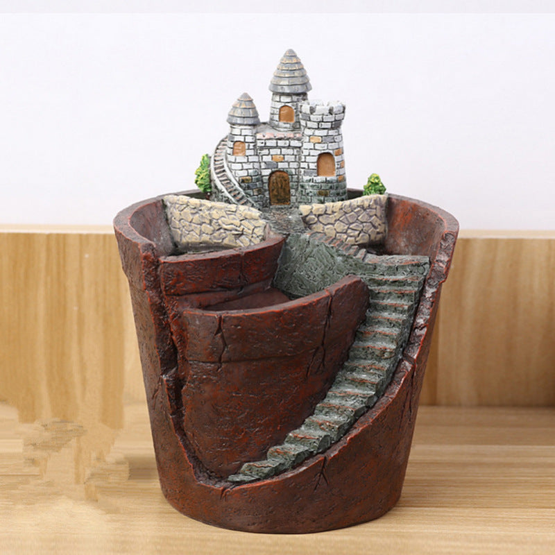 Succulent Ornament Decoration Garden Micro Landscape Plant Bonsai Flower Pot