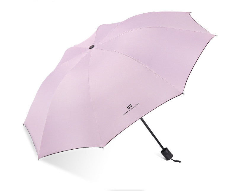 Automatic Umbrella Female Rain Or Shine Folding Umbrella Sun Umbrella Sun Protection