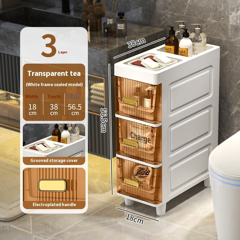 Thickened Storage Cabinet Living Room Snack Home Storage Rack