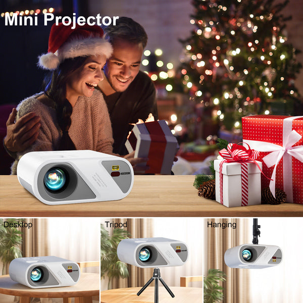 Projektor, Full HD 1080P Videoprojektor Mit Heimkino