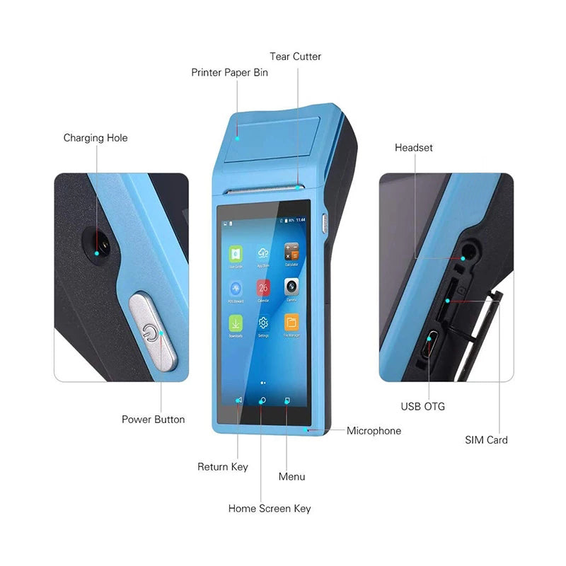 Wireless WiFi Bluetooth Printer All-in-one