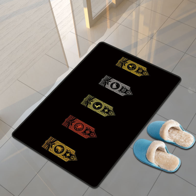 Absorbent non-slip carpet