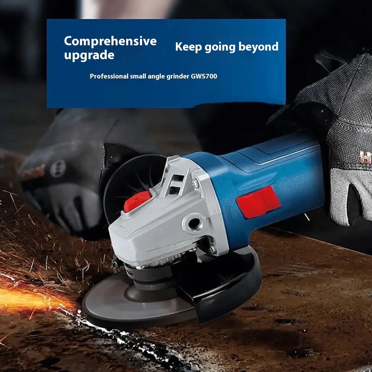 Electric Angle Grinder GWS700 Household Cutting Machine Polishing And Polishing Machine