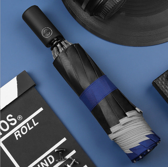 10 bone reflective umbrella