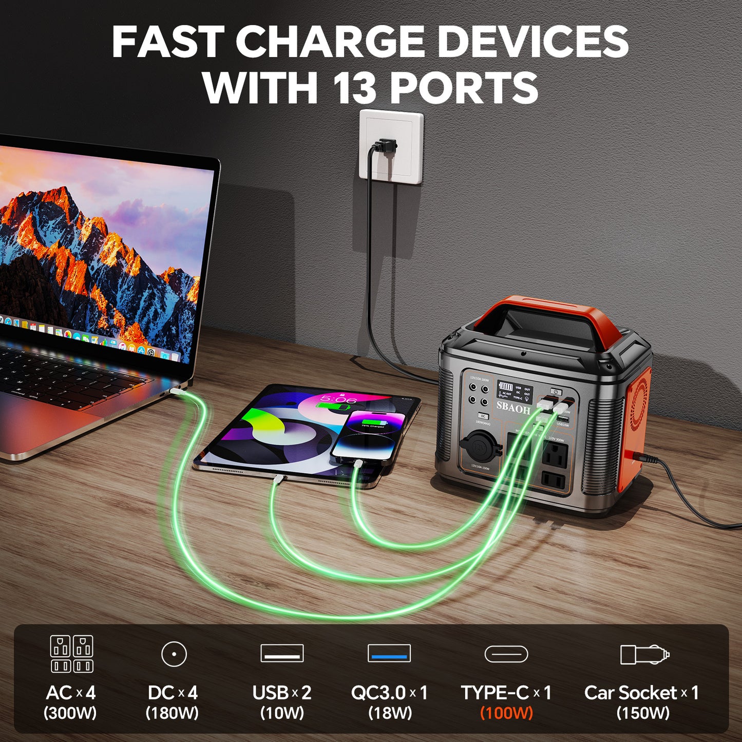Portable power station