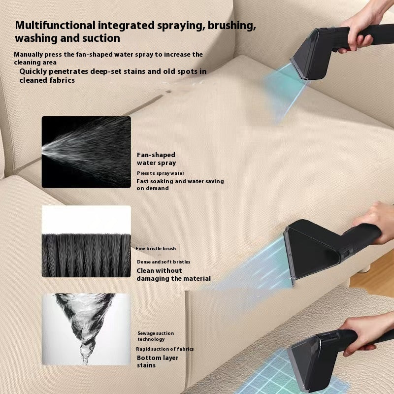 Fabric Cleaning Machine Sofa And Carpet Cleaning, Spraying And Suction All-in-one Machine