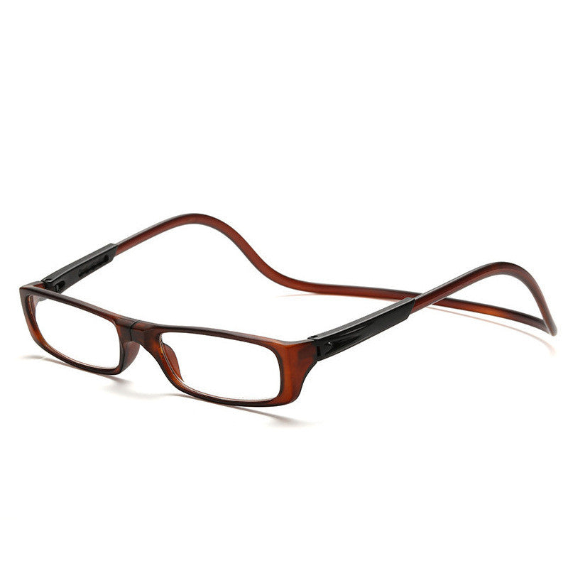 Fashion Juggle Reading Glasses Magnet Folding Convenient Ultra-light Hyperopia Glasses