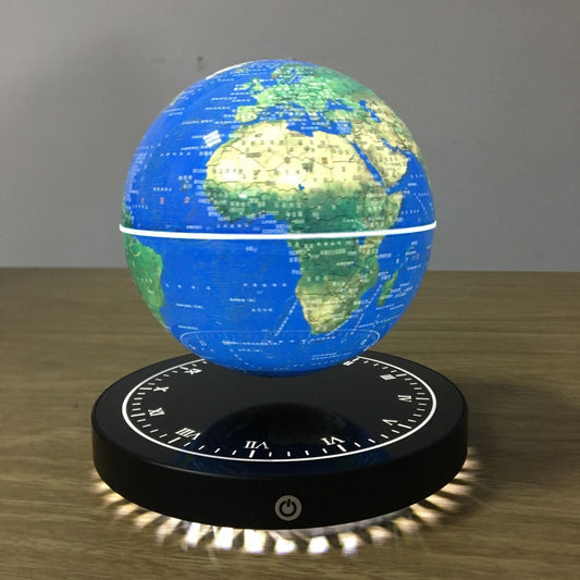 Magnetic levitation globe luminous clock base