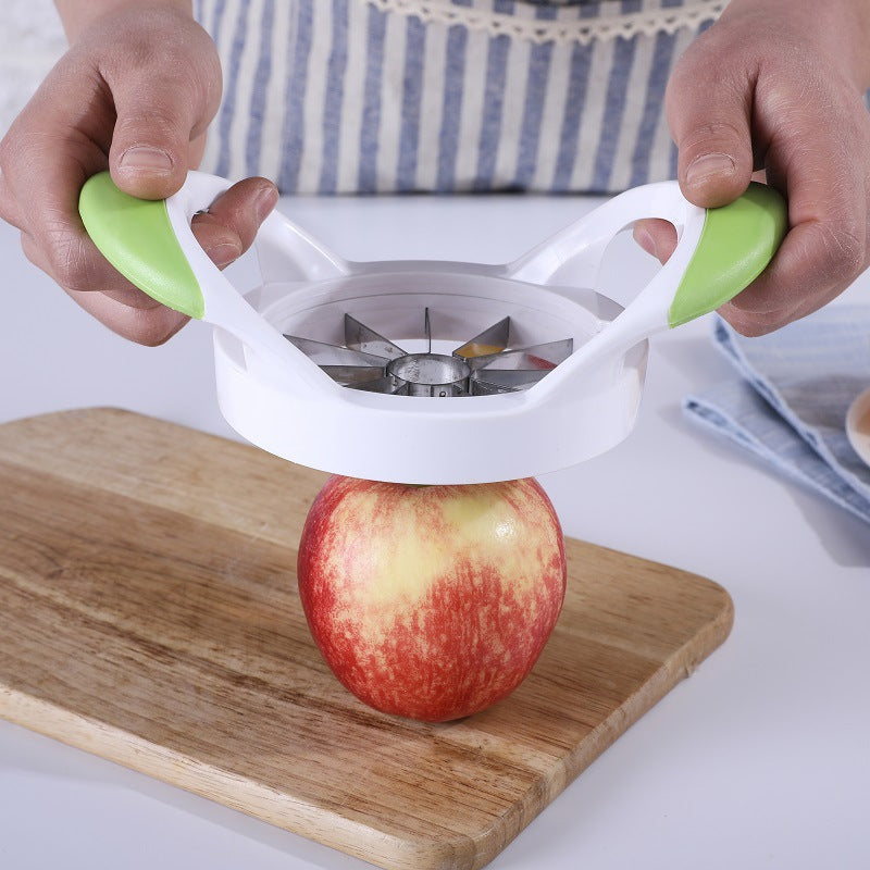 Watermelon Bread Divider Kitchen Gadgets Stainless Steel Apple Slicer Fruit Separator