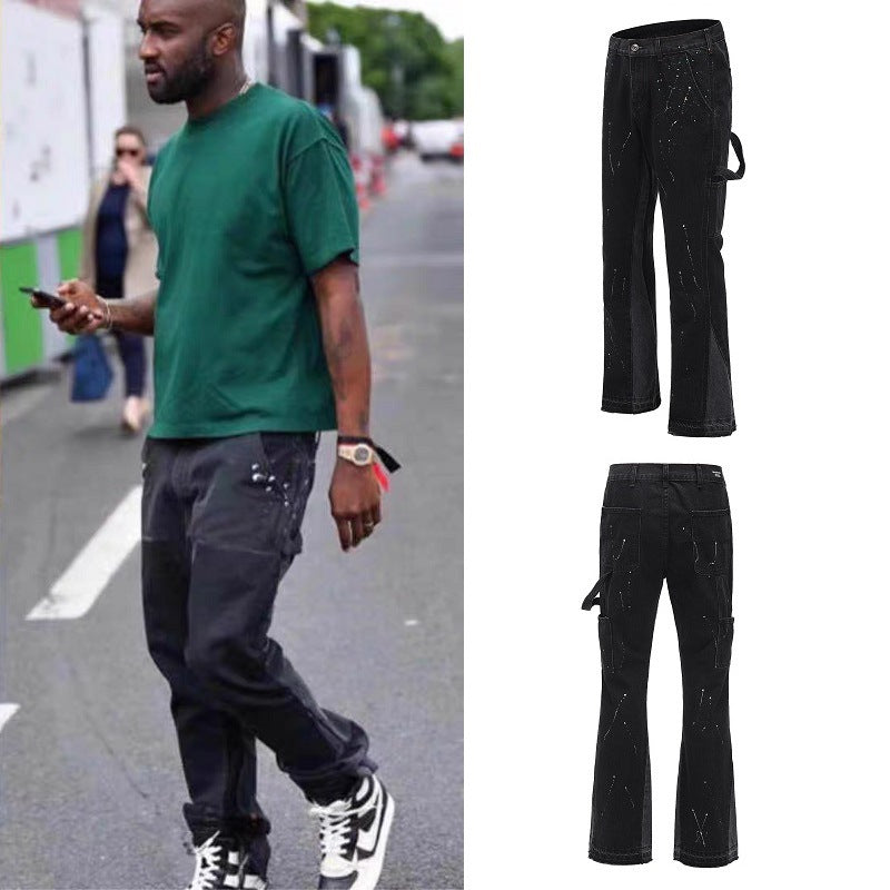 Men’s High Street Style Retro Jeans