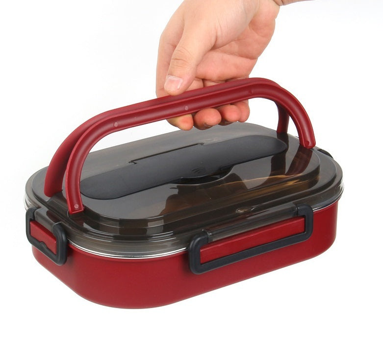 304 Thermal Insulation Portable Separated Stainless Steel Lunch Box