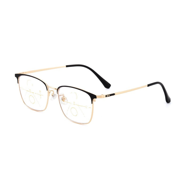 Men's HD Resin Screen Protector Anti-blue Light Reading Glasses Reading Glasses