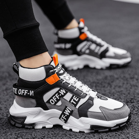 Youth Sports And Leisure Board Shoes All Match Height Increasing Shoes