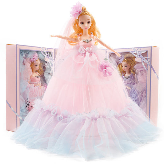 Doll Toy Gift Box Set Wedding Princess Girl Children Toy