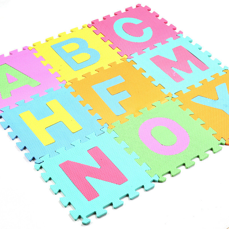 Baby Crawling Children's Anti-fall Foam Number Letter Fruit Jigsaw Mat