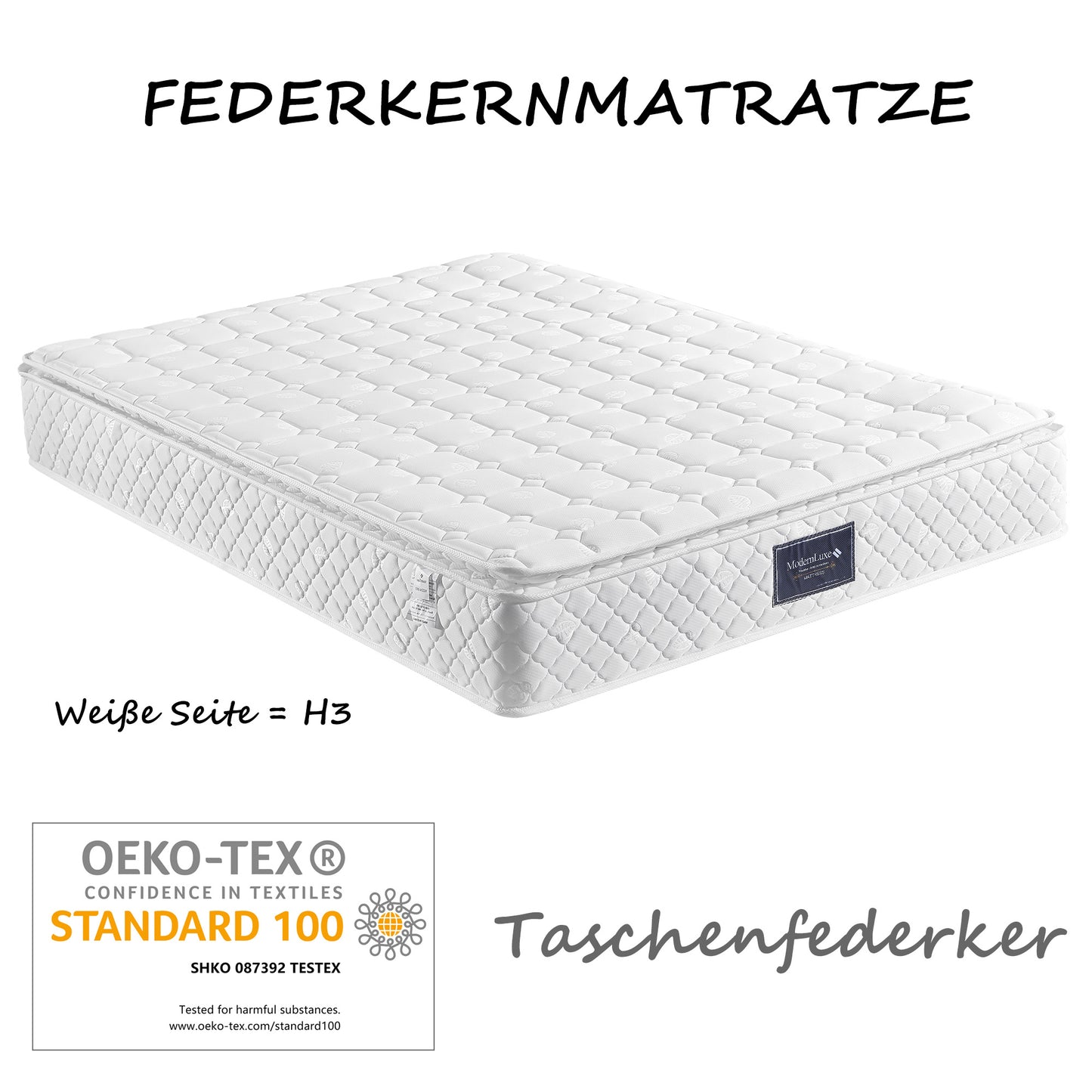 Federkernmatratze Aus Polyester