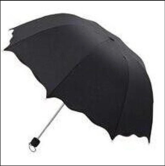 Folding Arched Ruffled Mirror Color UV Protection Umbrella Sun Protection Sun Umbrella