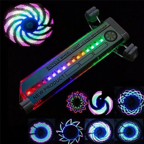 Colorful LED Bike Wheel