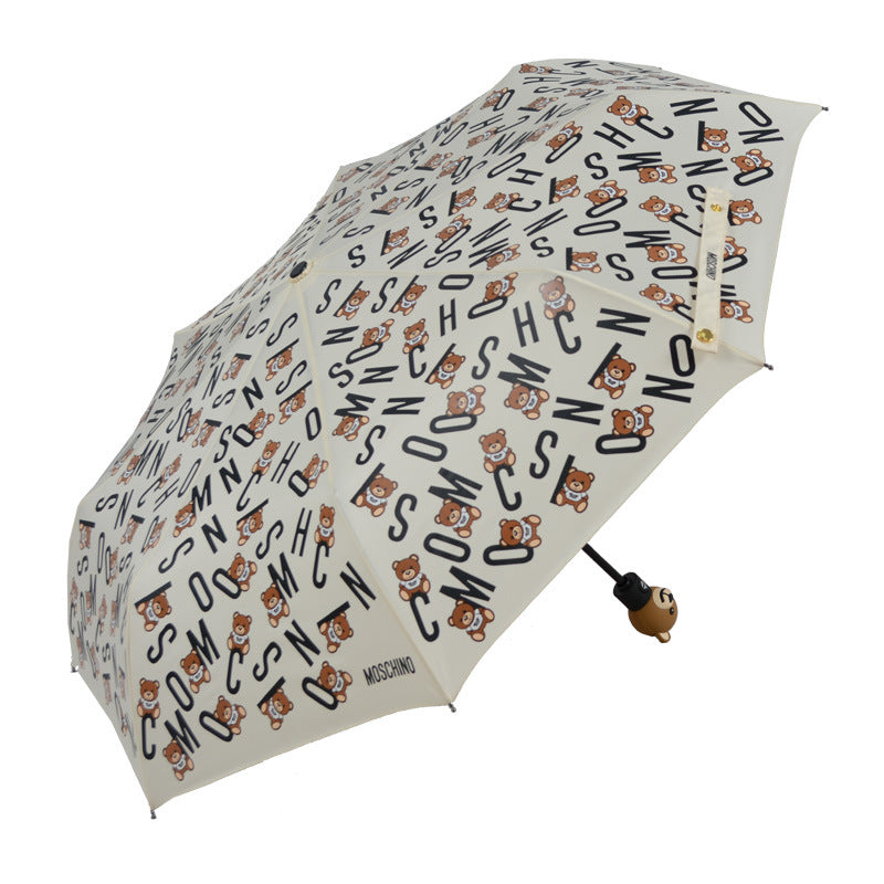 Automatic Folding Sun Protection Umbrella Sun And Rain Umbrella