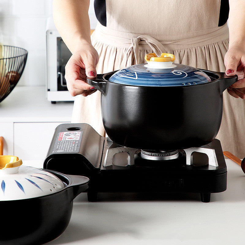 Ceramic Casserole  Flame Soup Pot Household Gas Stove