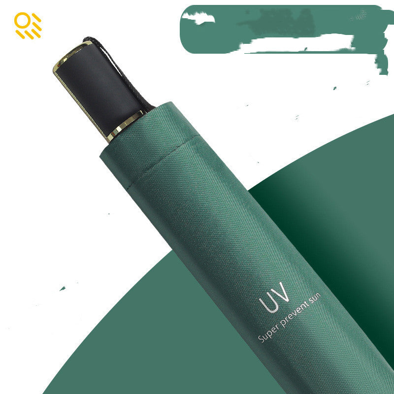 Black Gum Sunscreen Anti Ultraviolet Umbrella Advertising Umbrella Daisy Umbrella Umbrella Girl