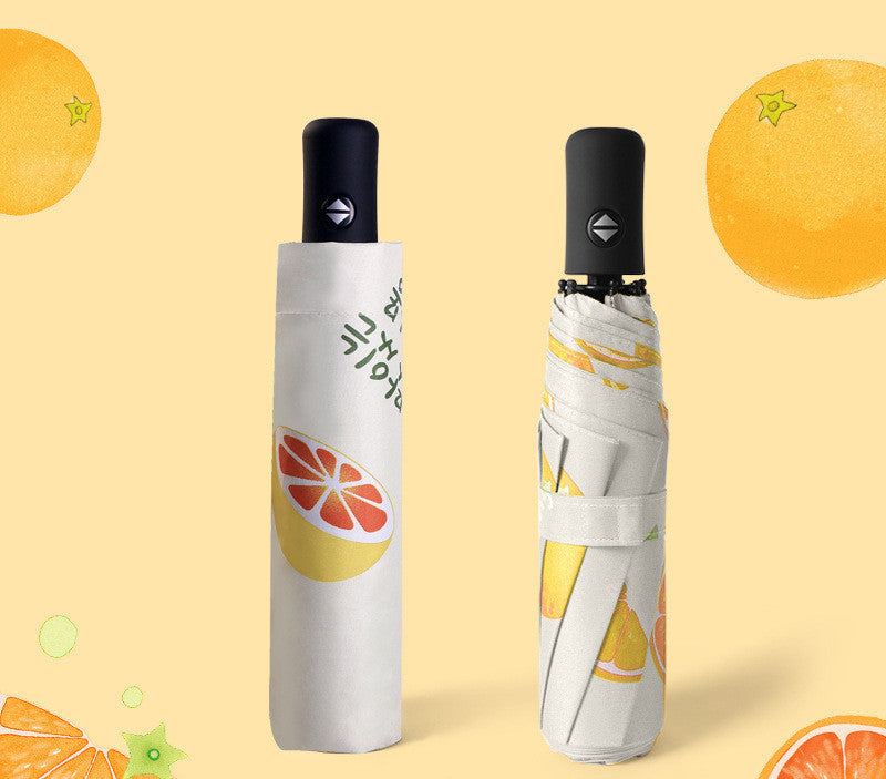 Black Gum Sunscreen Anti Ultraviolet Umbrella Advertising Umbrella Daisy Umbrella Umbrella Girl