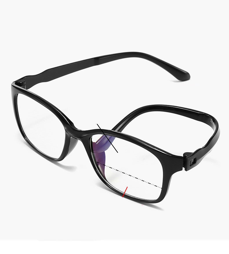 Portable Large-frame Anti-blue Light Glasses, Reading Glasses For The Elderly