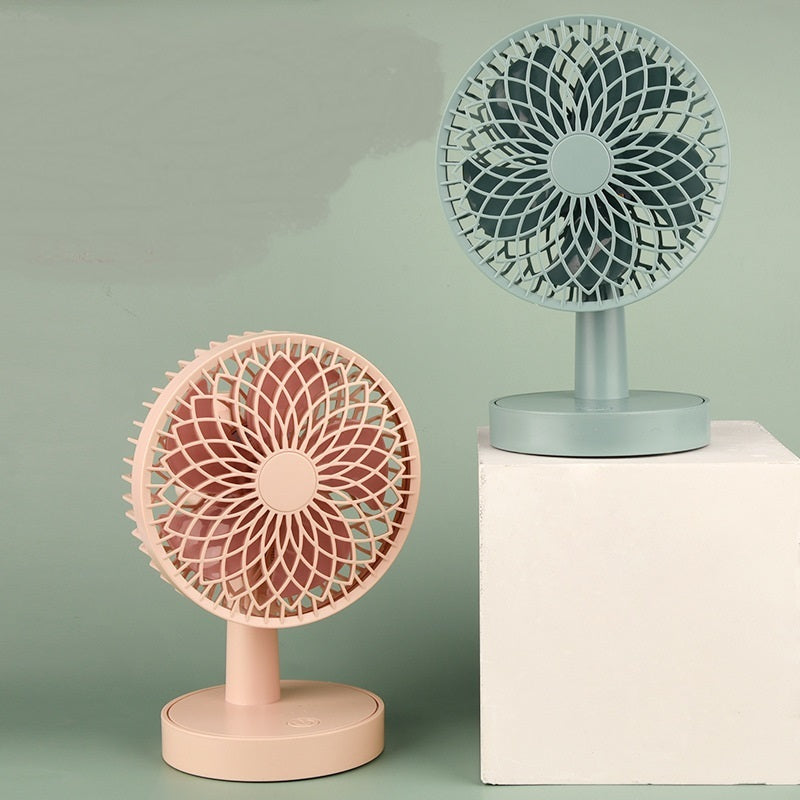 New Style Shaking Head Desktop Charging Fan