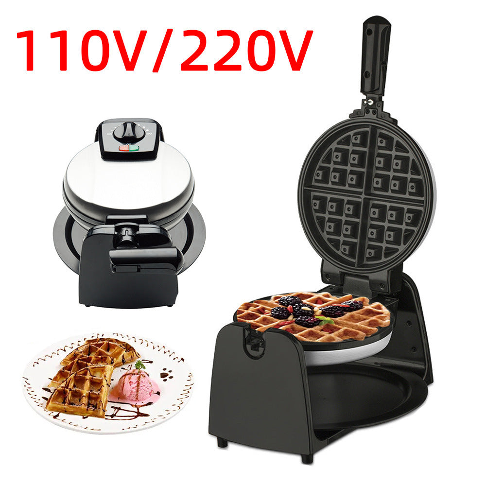 Household Round Rotating Waffle Machine