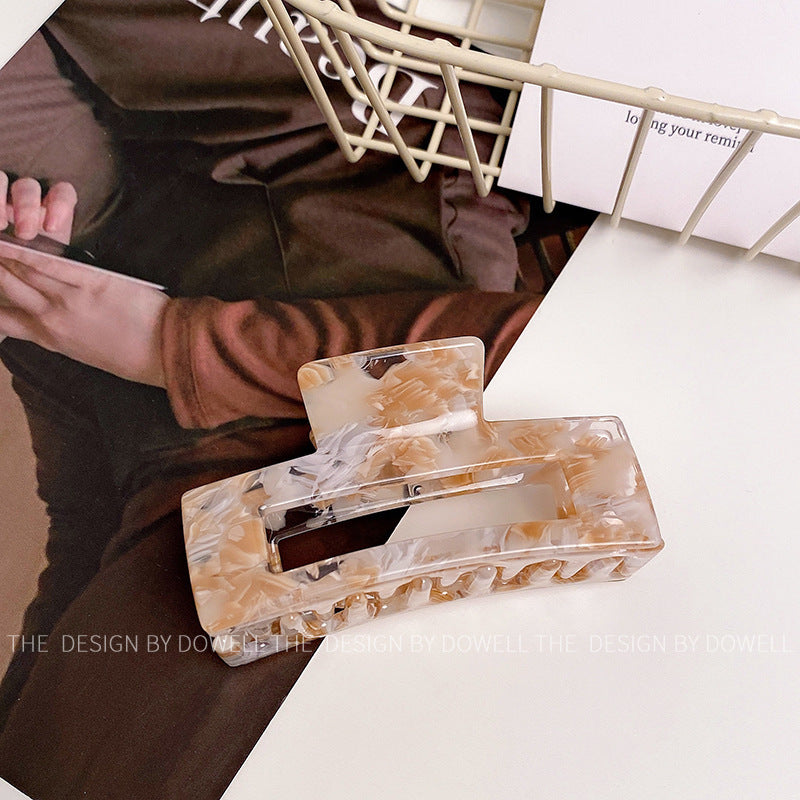 Simple Hair Clip Square Hair Accessories Girl Grip